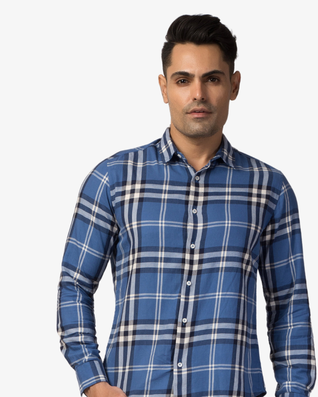 Super Pumped - Blue Classic Check Shirt