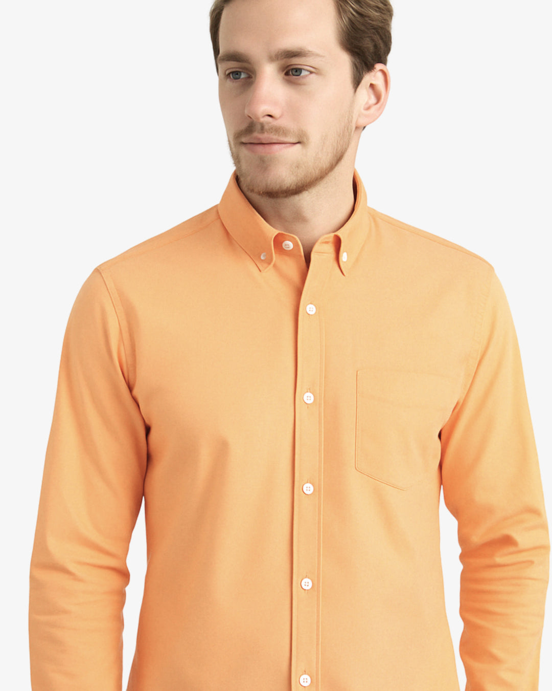 Oxford Button Down Rajah Shirt : Essential