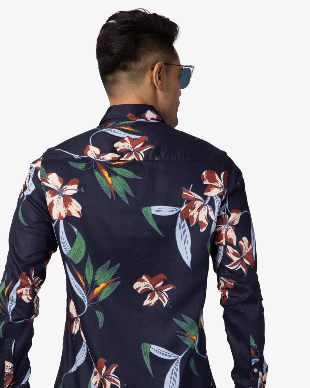 Super Pumped - Midnight Floral Print Shirt